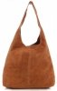 Bőr táska shopper bag Vittoria Gotti vörös V8802